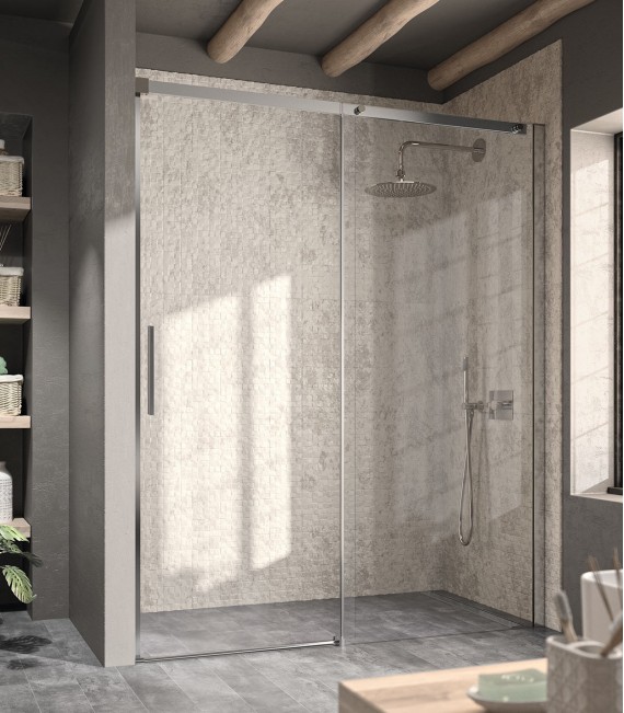 KASSANDRA LUNA Mampara Ducha Corredera Transparente