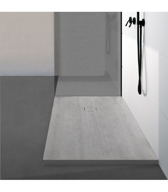 BATHME NATURE Plato De Ducha Cemento Mate