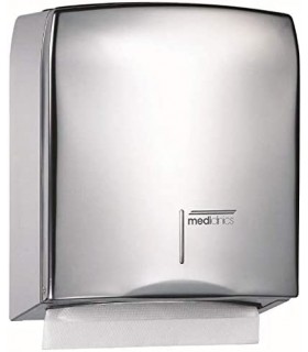 MEDICLINICS DT0106C Dispensador De Toallas Papel Inox