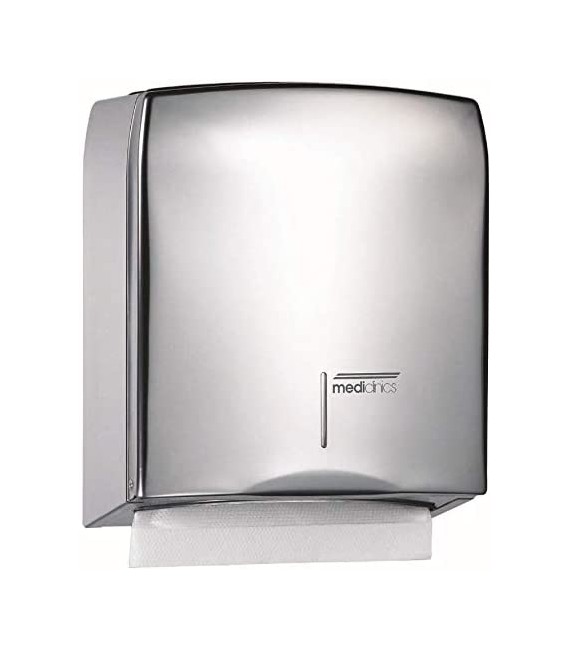 MEDICLINICS DT0106C Dispensador De Toallas Papel Inox