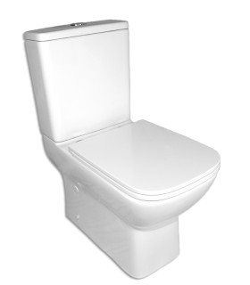 BATHME B010272 CITY Inodoro Rimless Completo Blanco