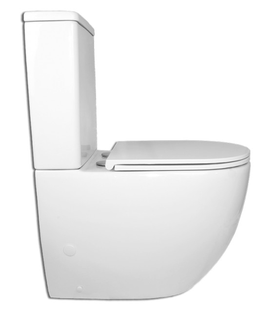 BATHME B00334 NOVA Inodoro Rimless Completo Blanco
