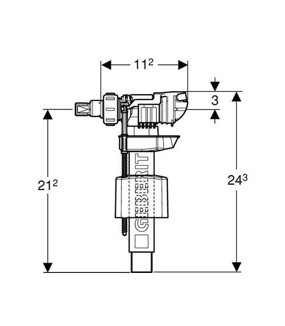 VALVULA Alimentación Lateral