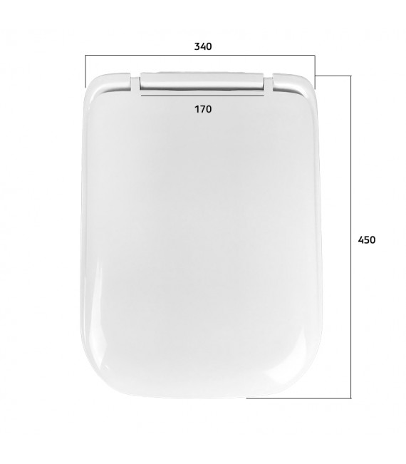 GALA G5126001 GALA 2000 Asiento WC Blanco