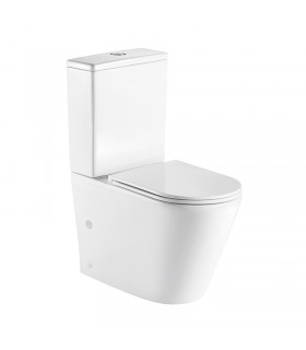 BATHME B009382 ELEGANCE Inodoro Rimless Completo Blanco