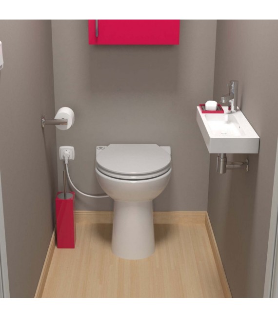 SFA 0100804 SANICOMPACT C43 ECO Inodoro Con Triturador/Bombeador