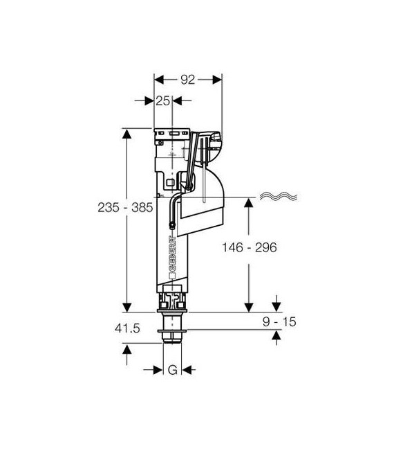 VALVULA Alimentación Inferior