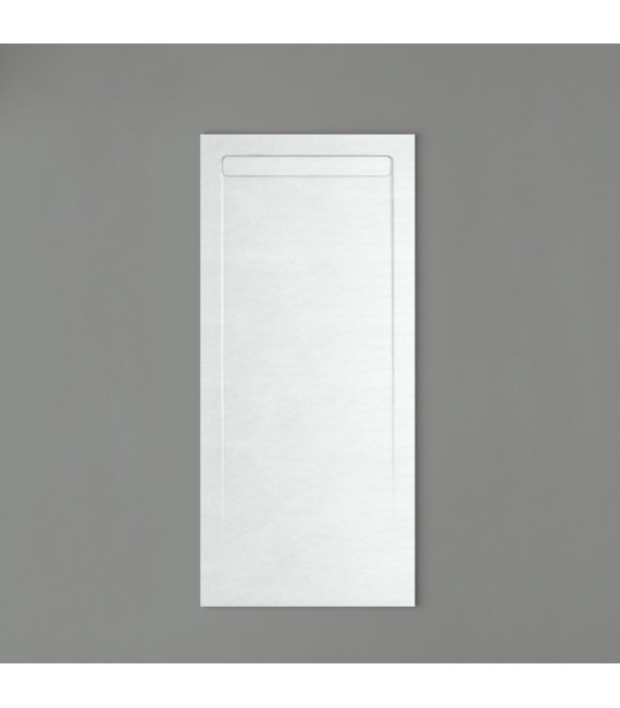 BATHME PIZARRA Plato De Ducha Blanco Mate