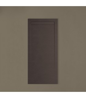 BATHME PIZARRA Plato De Ducha Chocolate Mate