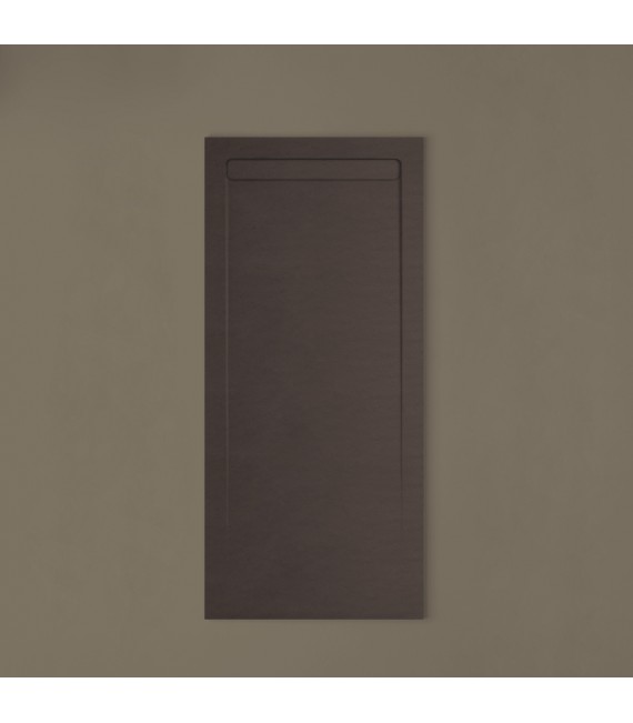 BATHME PIZARRA Plato De Ducha Chocolate Mate