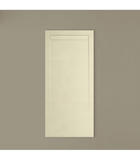 BATHME PIZARRA Plato De Ducha Crema Mate