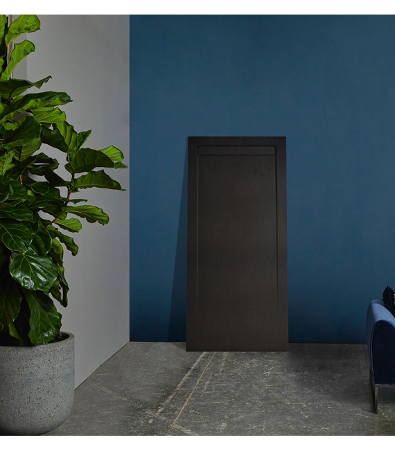 BATHME PIZARRA Plato De Ducha Negro Mate