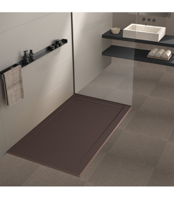 BATHME LISA Plato De Ducha Chocolate Mate