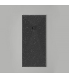 BATHME NATURE Plato De Ducha Terrazzo Dark Mate