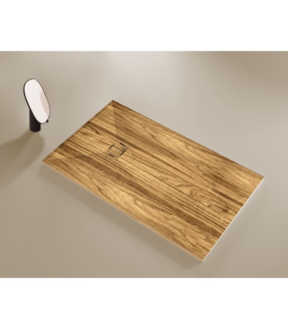 BATHME NATURE Plato De Ducha Roble Mate