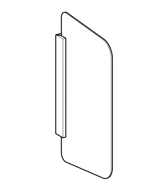 GEBERIT 115.211.TF.1 Separador Urinario Gris Oscuro