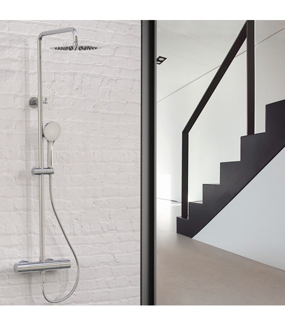 BATHME HB-GRD010 INFINITY VELA Gran Ducha Cromo Rociador Redondo