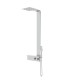 BATHME HB-GR7001 INFINITY ELEMENTS COLUMNA Cromo Rociador Cuadrado
