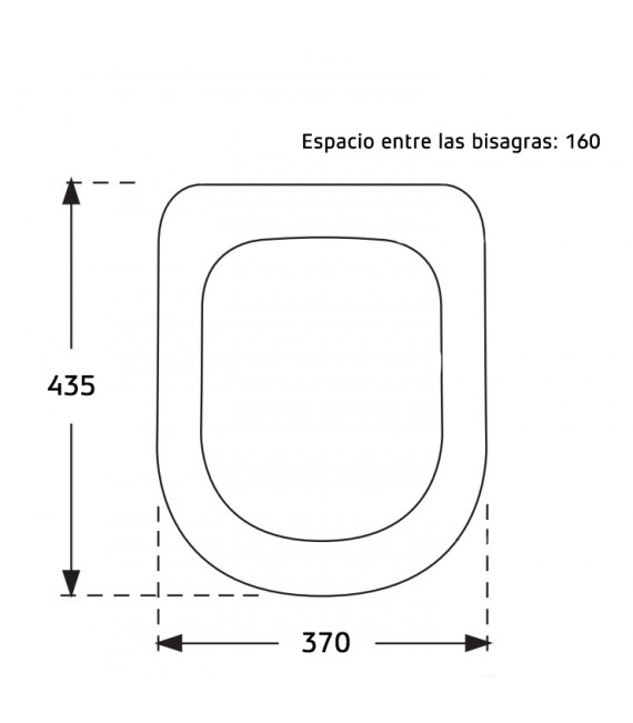 FOSSIL NATURA 00257A VENECIA Asiento WC Amortiguado (Antigua)