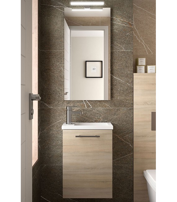 SALGAR 25354 MICRO Conjunto Mueble Roble Caledonia