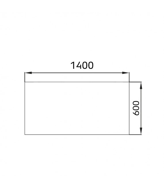 SALGAR 84861 SENA Espejo 140cm