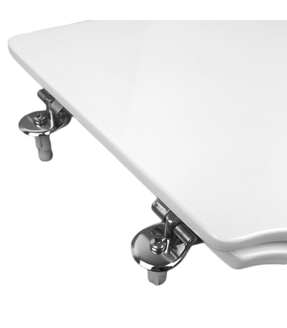 VALADARES 50241001 ASSIMETRICA Tapa Asiento WC Blanca