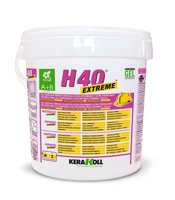 KERAKOLL 15523 H40 EXTREME Gel Adhesivo 3.5KG