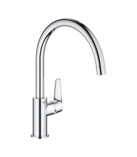 GROHE 31 536 001 BAU CURVE Grifo Monomando Fregadero