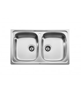 ROCA A870220801 J-1080 Fregadero Compacto 2 Senos