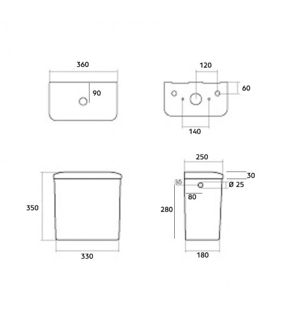 CIFIAL 1001330040 EDEN Cisterna Completa