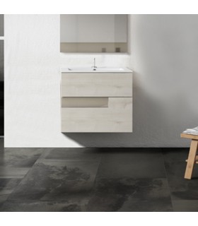 VISOBATH 3848 VISION 80 Mueble+Lavabo Abedul/Tortora