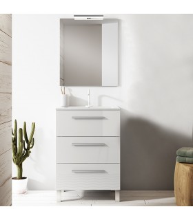 VISOBATH 5034 NOA 80 Conjunto Mueble 3C Blanco Brillo