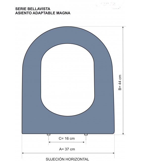 MAGNA Tapa Asiento WC Bellavista