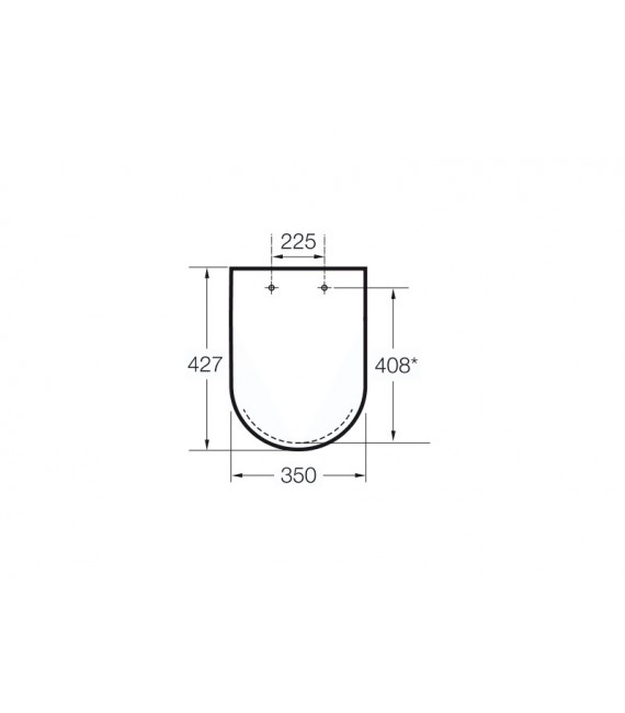 THE GAP COMPACTO Tapa Asiento WC