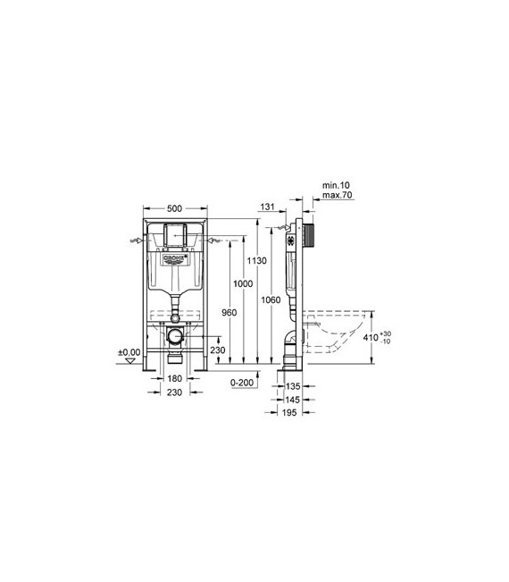 RAPID S Cisterna Empotrada