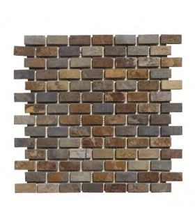 MULTICOLOR Mosaico Pizarra 2x4