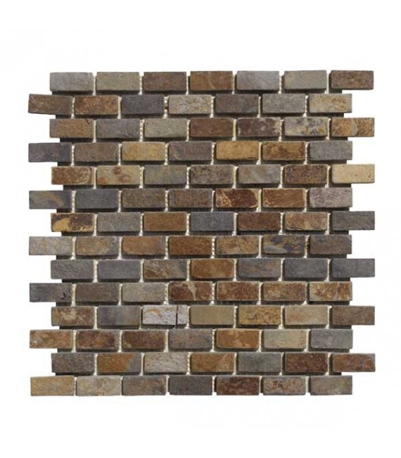 MULTICOLOR Mosaico Pizarra 2x4