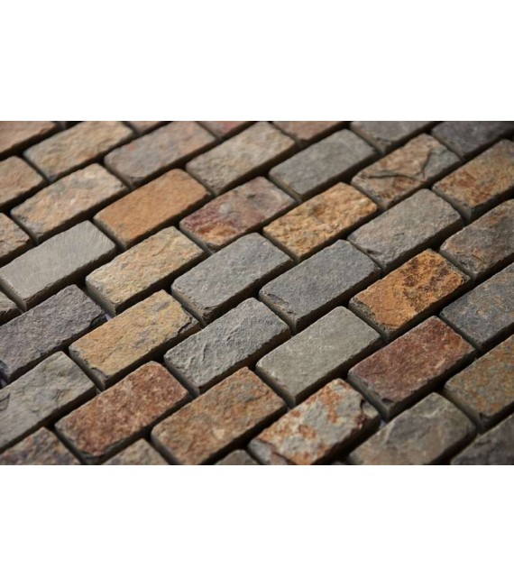 MULTICOLOR Mosaico Pizarra 2x4