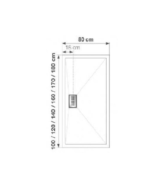 SLIM Plato Ducha Rectangular