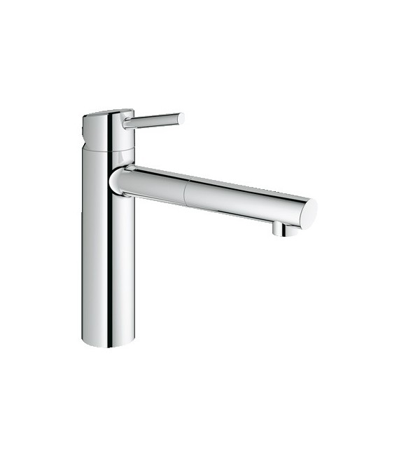 CONCETTO Monomando Fregadero Extraible Recto