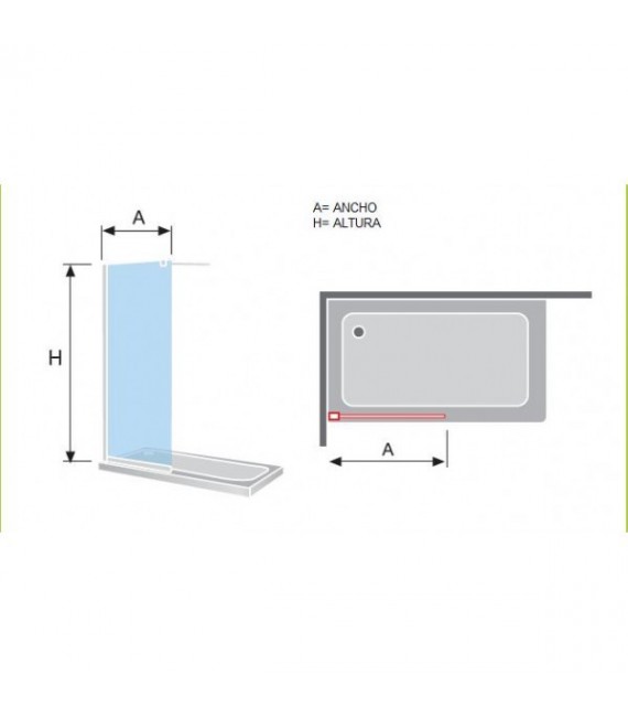 SERIE 300 Ducha Lateral Fijo