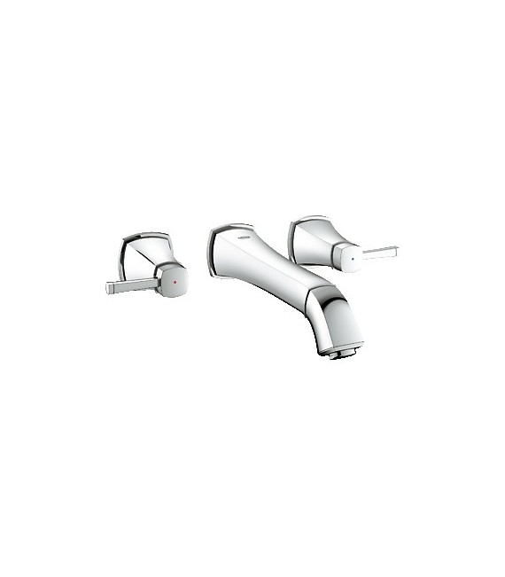 GROHE 20 415 000 Grandera Batería Lavabo Mural 234 Mm Cromo
