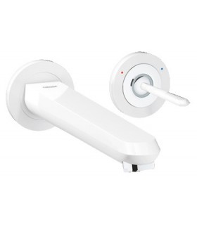 GROHE 19 969 Ls0 Eurodisc Joystick Lavabo Mural 230 Mm Blanco