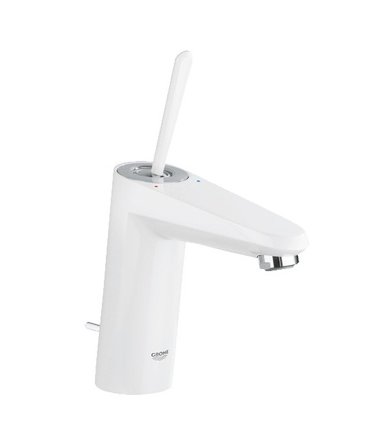 GROHE 23 427 Ls0 Eurodisc Joystick Lavabo Tamaño M Con Vaciador Blanco