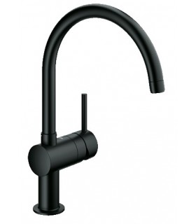 GROHE 32 917 KS0 Minta monom. fregadero caño C negro