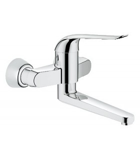 GROHE 32 773 000 Euroeco Special Monomando Lavabo Mural 257 Mm