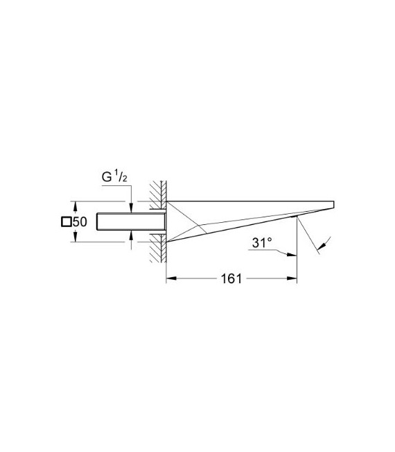 GROHE 13 299 000 Allure Brilliant Caño Bañera