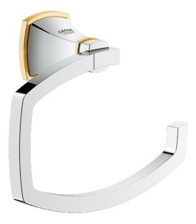 GROHE 40 625 Ig0 Grandera Portarrollos Cromo/Oro