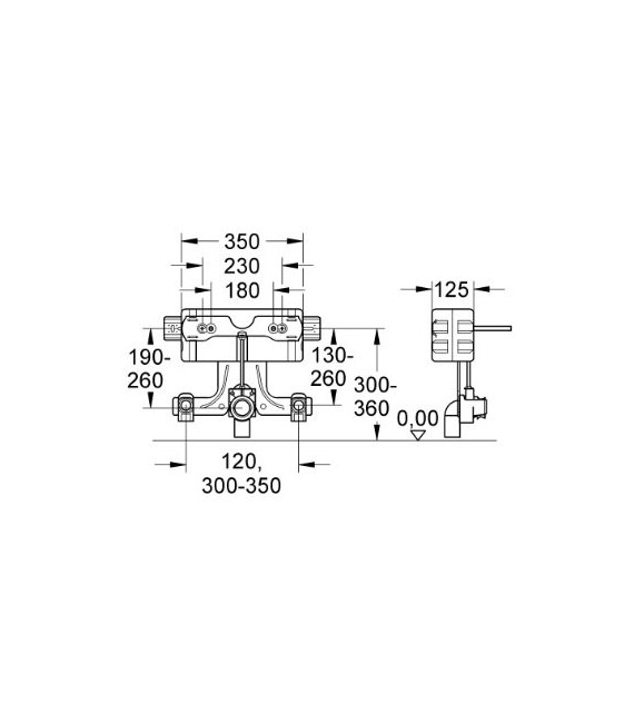 GROHE 37 578 001 Uniset Bide New