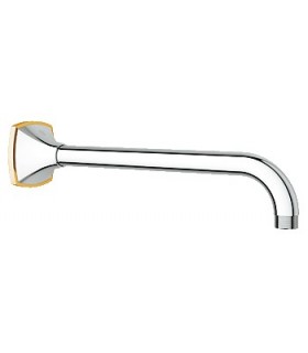 GROHE 27 986 Ig0 Grandera Brazo Ducha Mural 285 Mm Cromo/Oro
